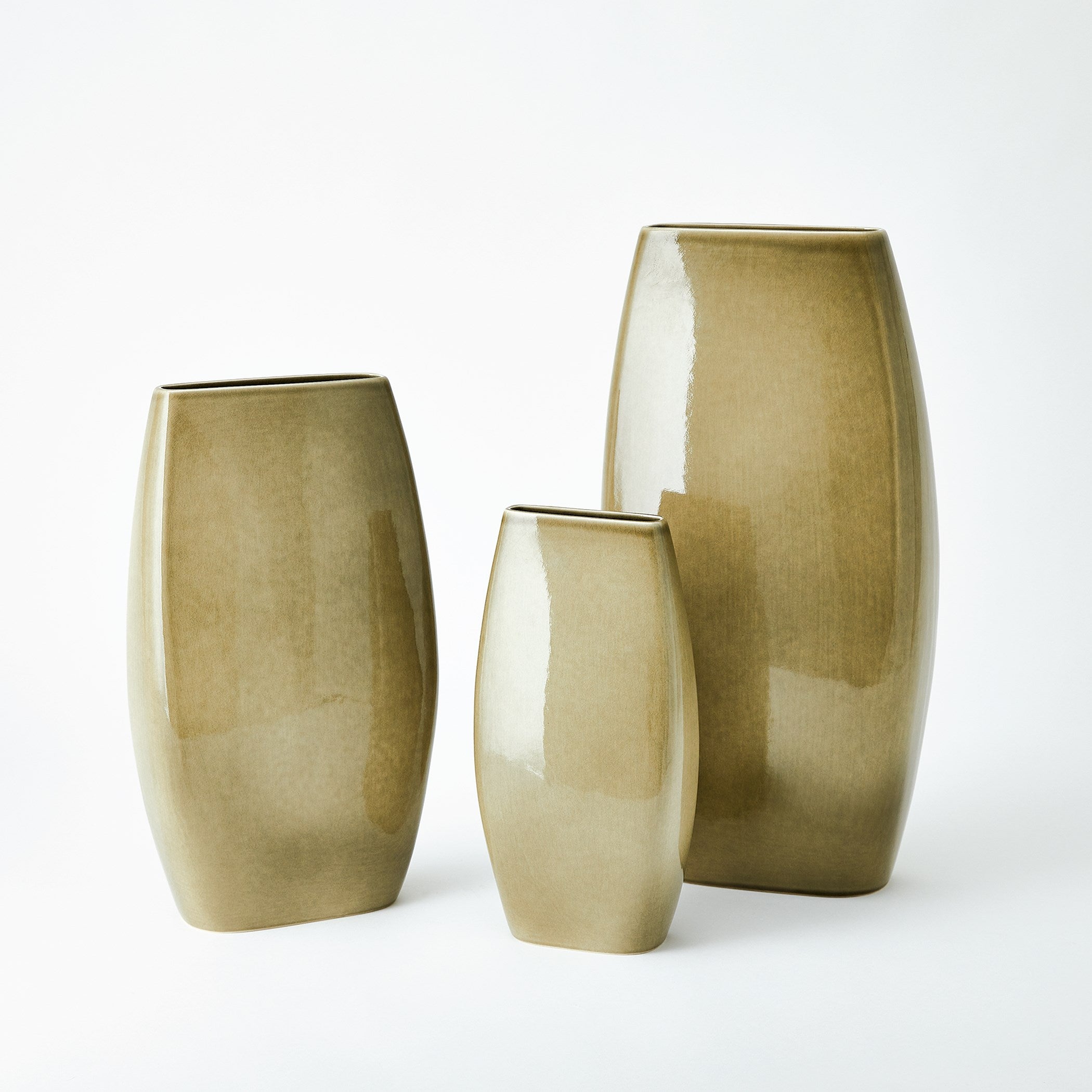 Global Views Cicada Vase Moss