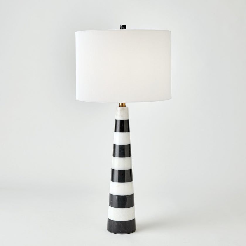 Global Views Pinnacle Marble Lamp