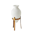 Global Views Amphora Alabaster Vase