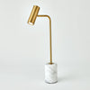 Global Views Spotlight Table Lamp Brass
