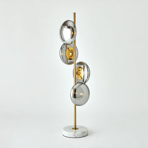 Global Views Stellar Table Lamp oke/Brass