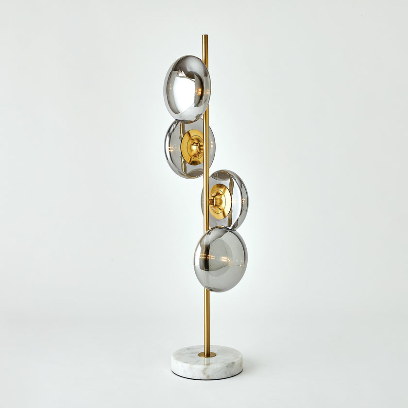 Global Views Stellar Table Lamp oke/Brass