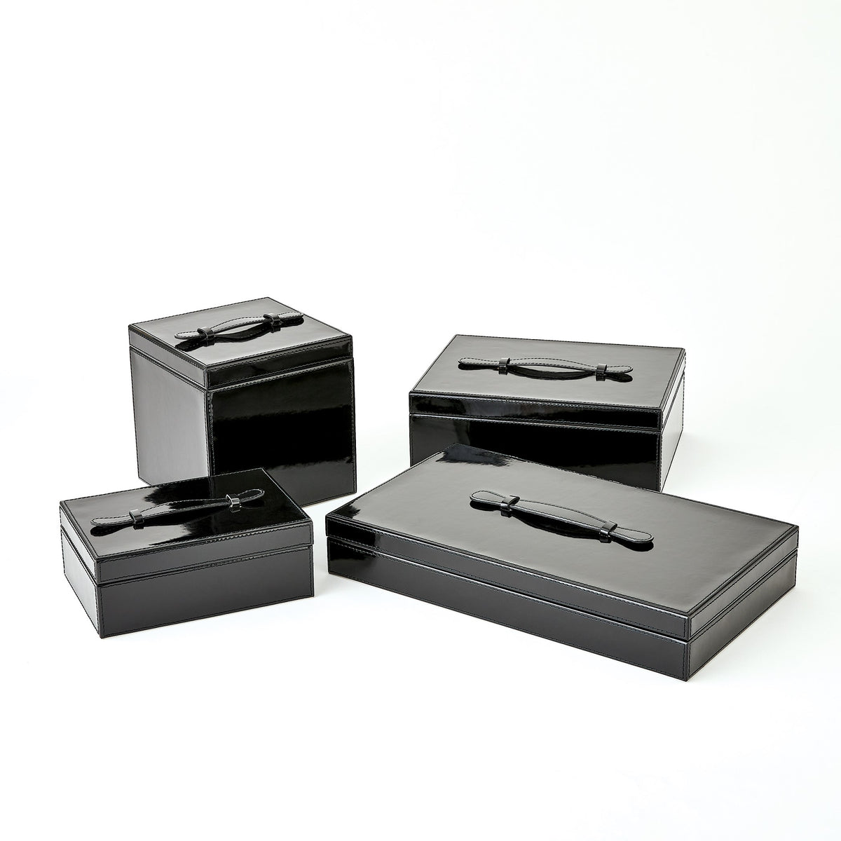 Global Views Noir Box and Tray