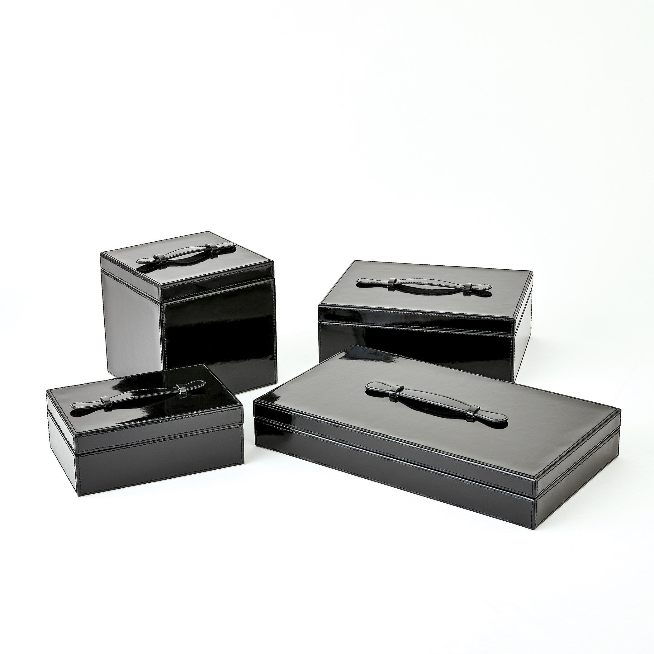 Global Views Noir Box and Tray