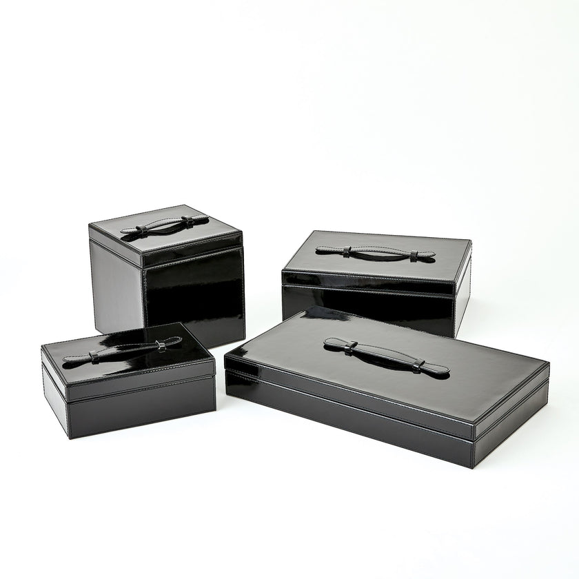 Global Views Noir Box and Tray