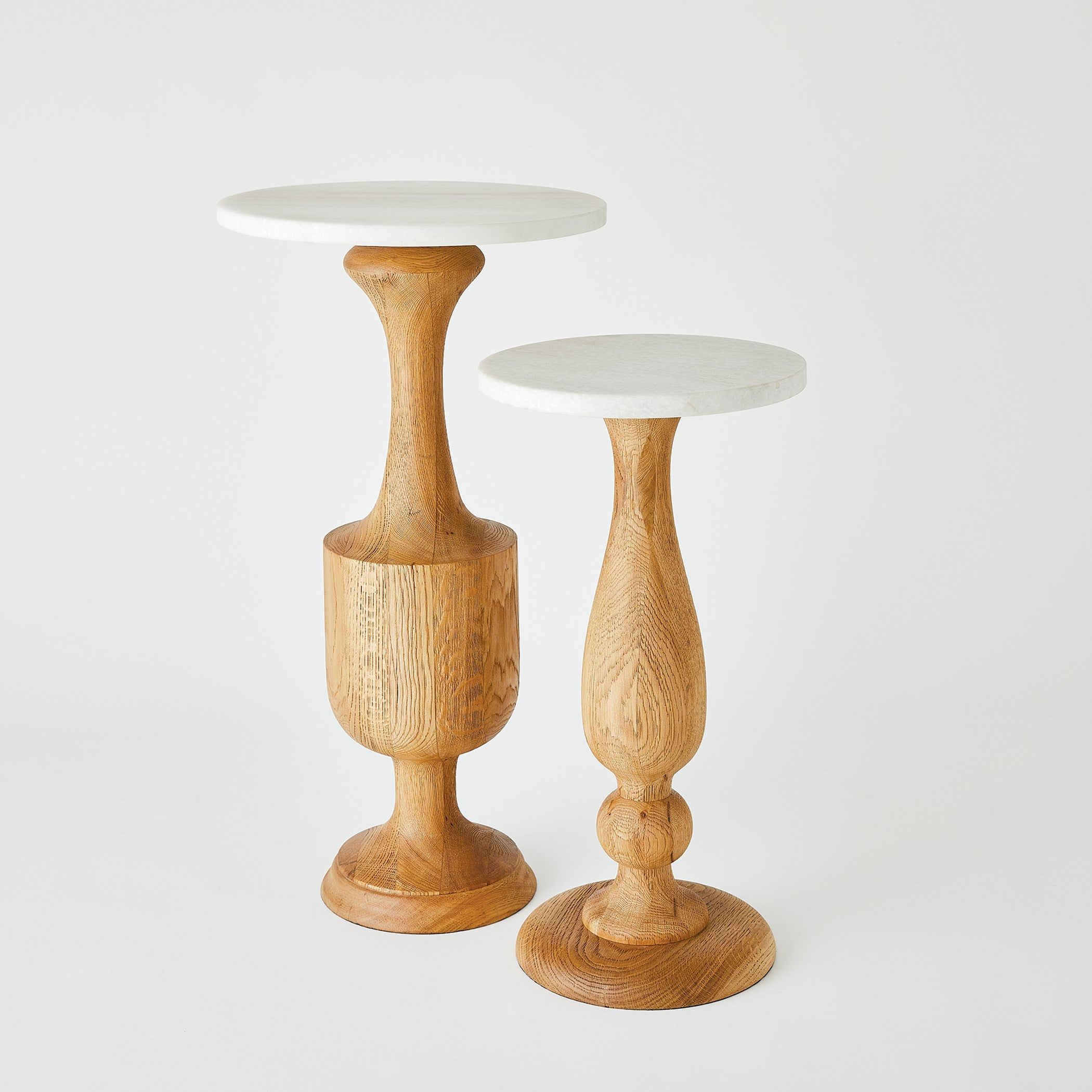 Global Views Vessel Side Table-Natural-Lg