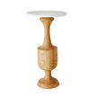Global Views Vessel Side Table-Natural-Lg