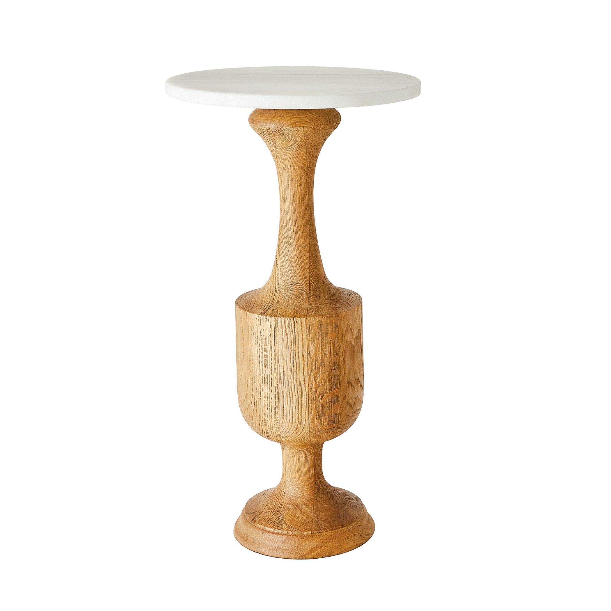 Global Views Vessel Side Table-Natural-Lg