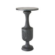 Global Views Vessel Side Table-Black-Lg