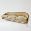 Global Views Tailored Sofa-Bleached Oak