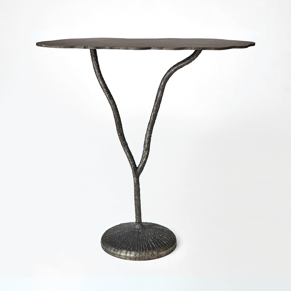 Global Views Forest Blossom Console-Natural Iron