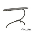 Global Views Forest Blossom Side Table-Natural Iron