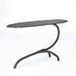 Global Views Forest Blossom Side Table-Natural Iron