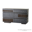 Global Views Brazil Dresser-Black Cerused Oak
