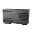 Global Views Brazil Dresser-Black Cerused Oak