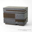 Global Views Brazil Chest-Black Cerused Oak