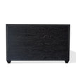 Global Views Brazil King Bed-Black Cerused Oak