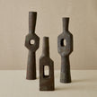 Global Views Ebba Vase Rugged Brown