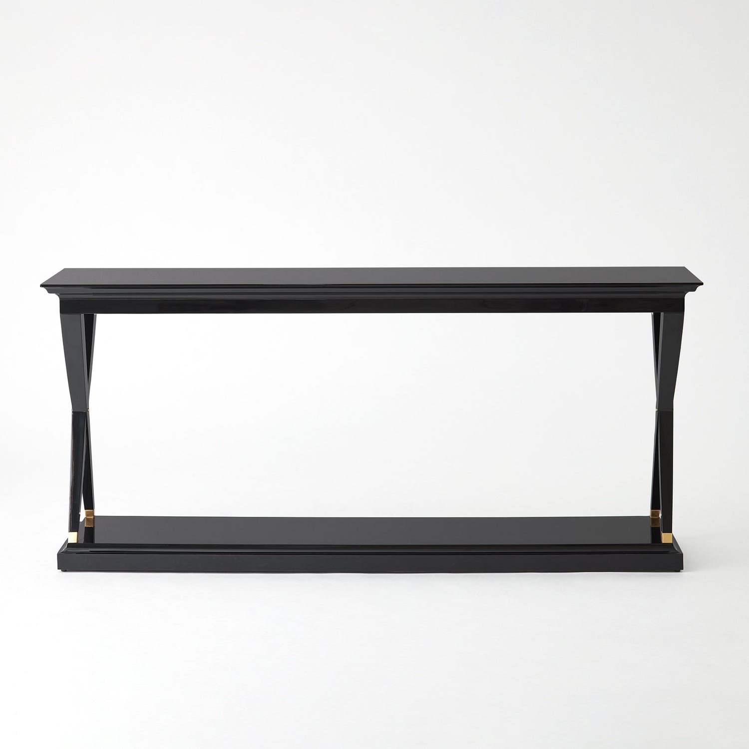 Global Views X-Console-Black Lacquer
