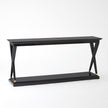 Global Views X-Console-Black Lacquer