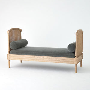 Global Views Josephine Daybed-Bleached Oak