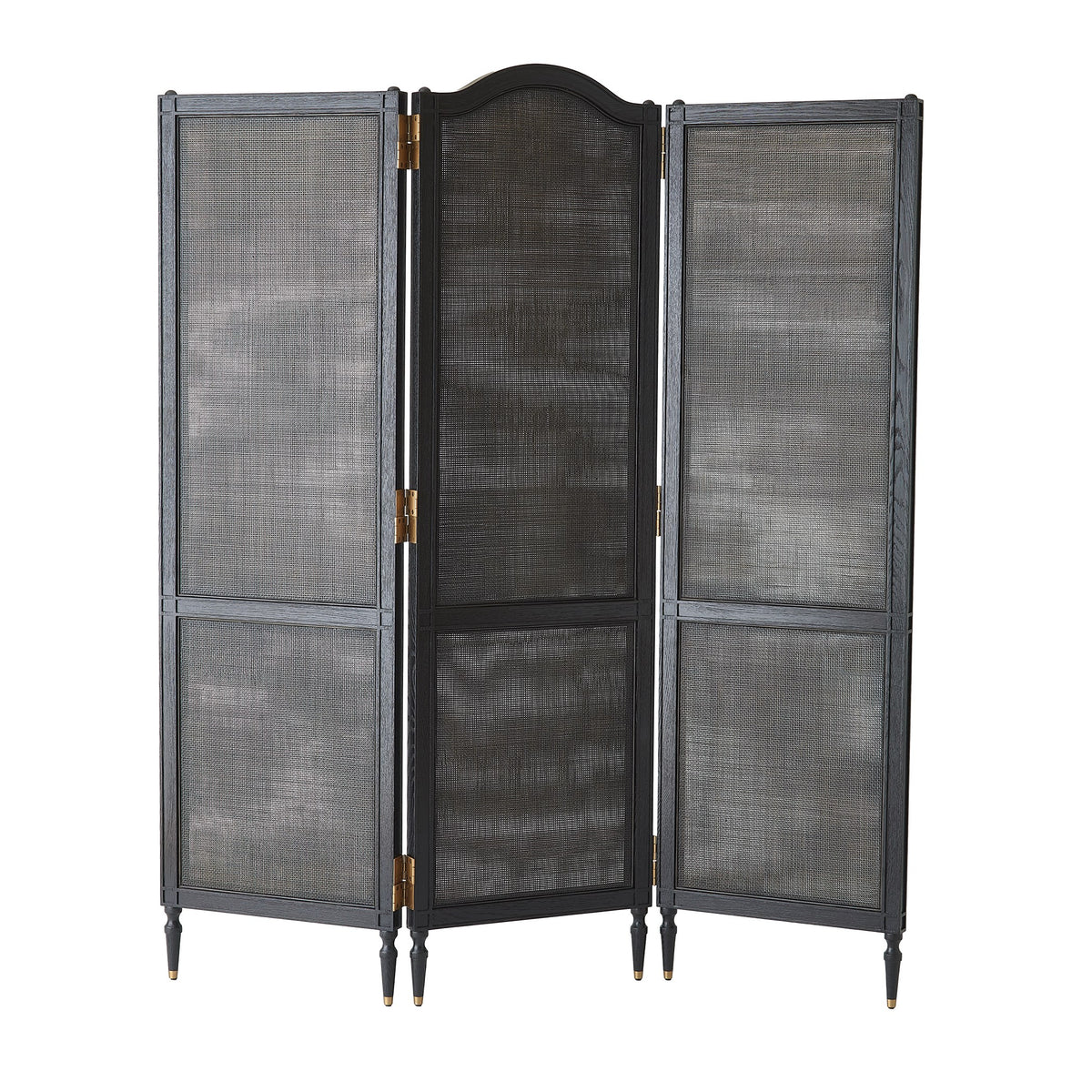 Global Views Josephine Screen-Blackened Oak