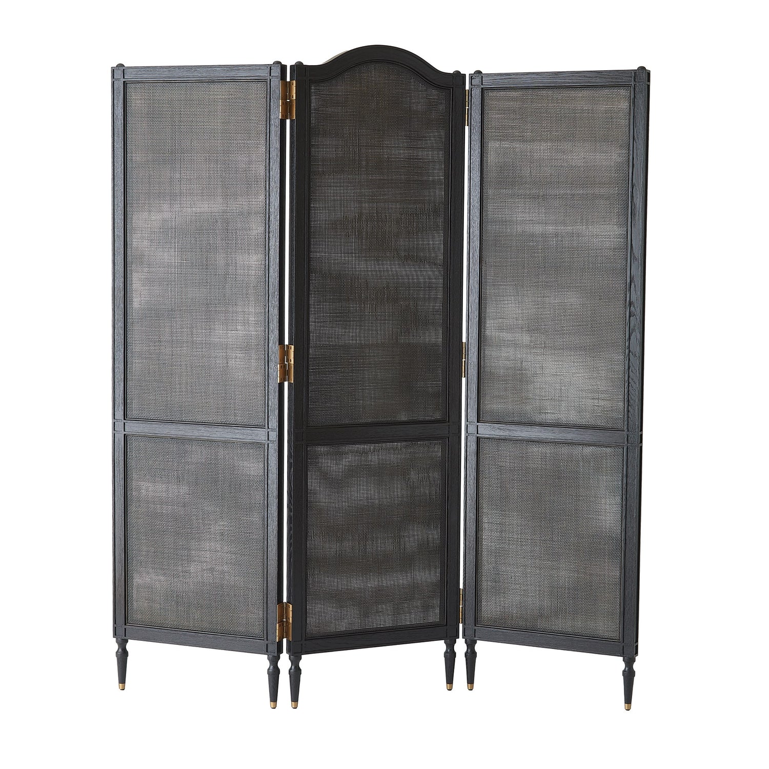Global Views Josephine Screen-Blackened Oak