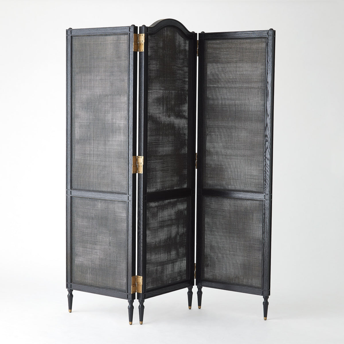 Global Views Josephine Screen-Blackened Oak