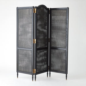 Global Views Josephine Screen-Blackened Oak