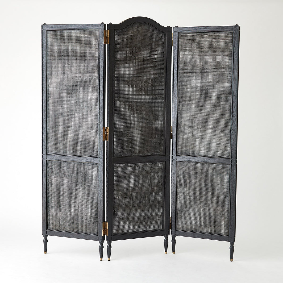 Global Views Josephine Screen-Blackened Oak