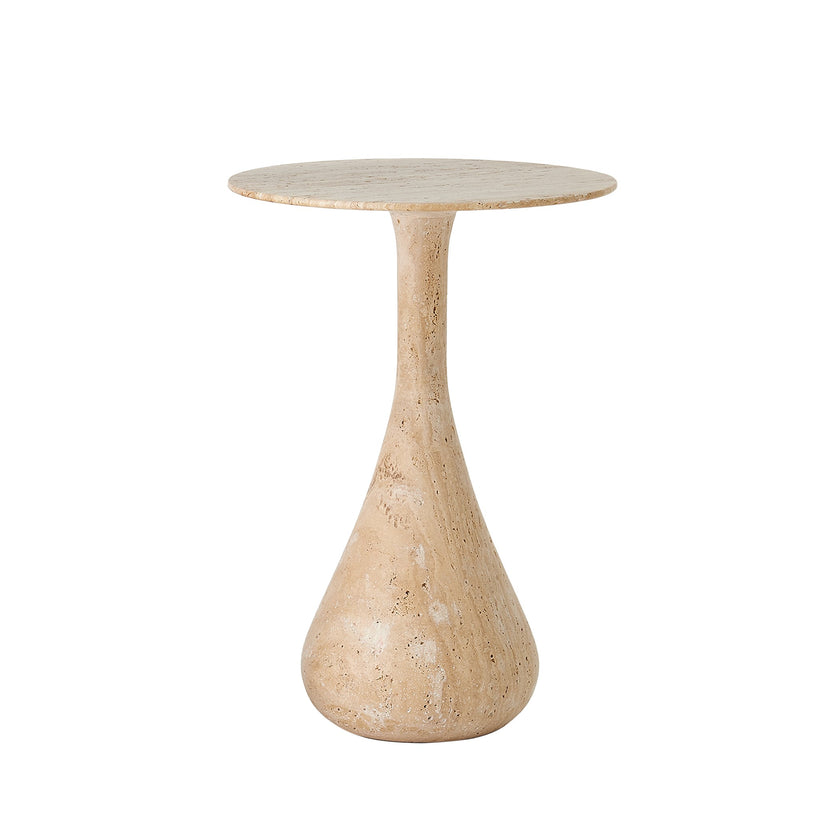Global Views Dea Table-Travertine-Lg