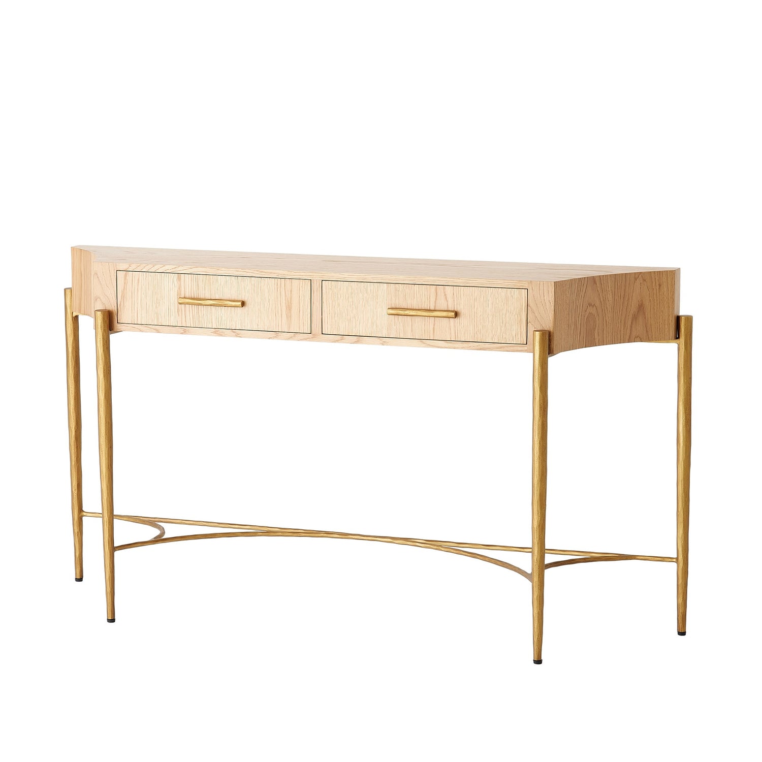 Global Views Breakfront Console-Natural/Gold