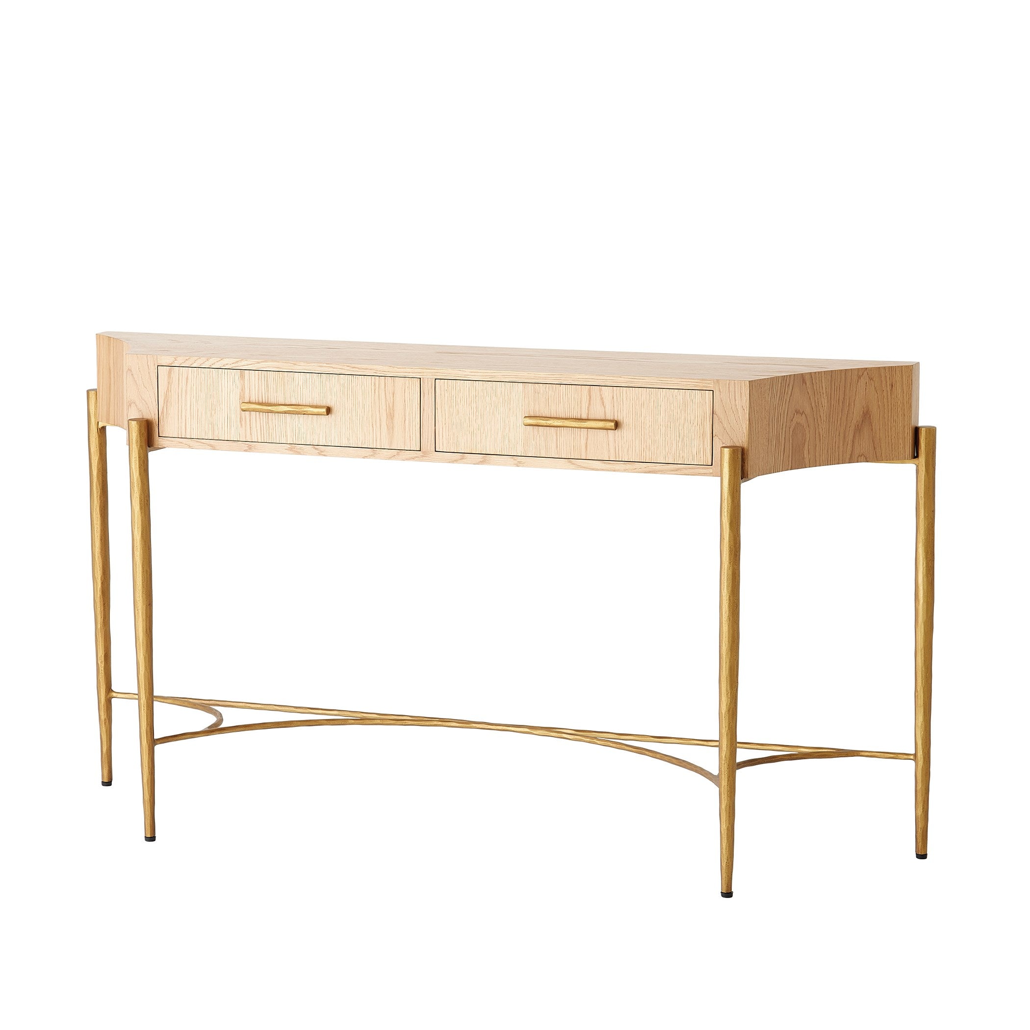 Global Views Breakfront Console-Natural/Gold