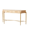 Global Views Breakfront Console-Natural/Gold