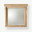 Global Views Josephine Mirror-Bleached Oak