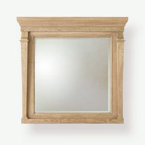 Global Views Josephine Mirror-Bleached Oak