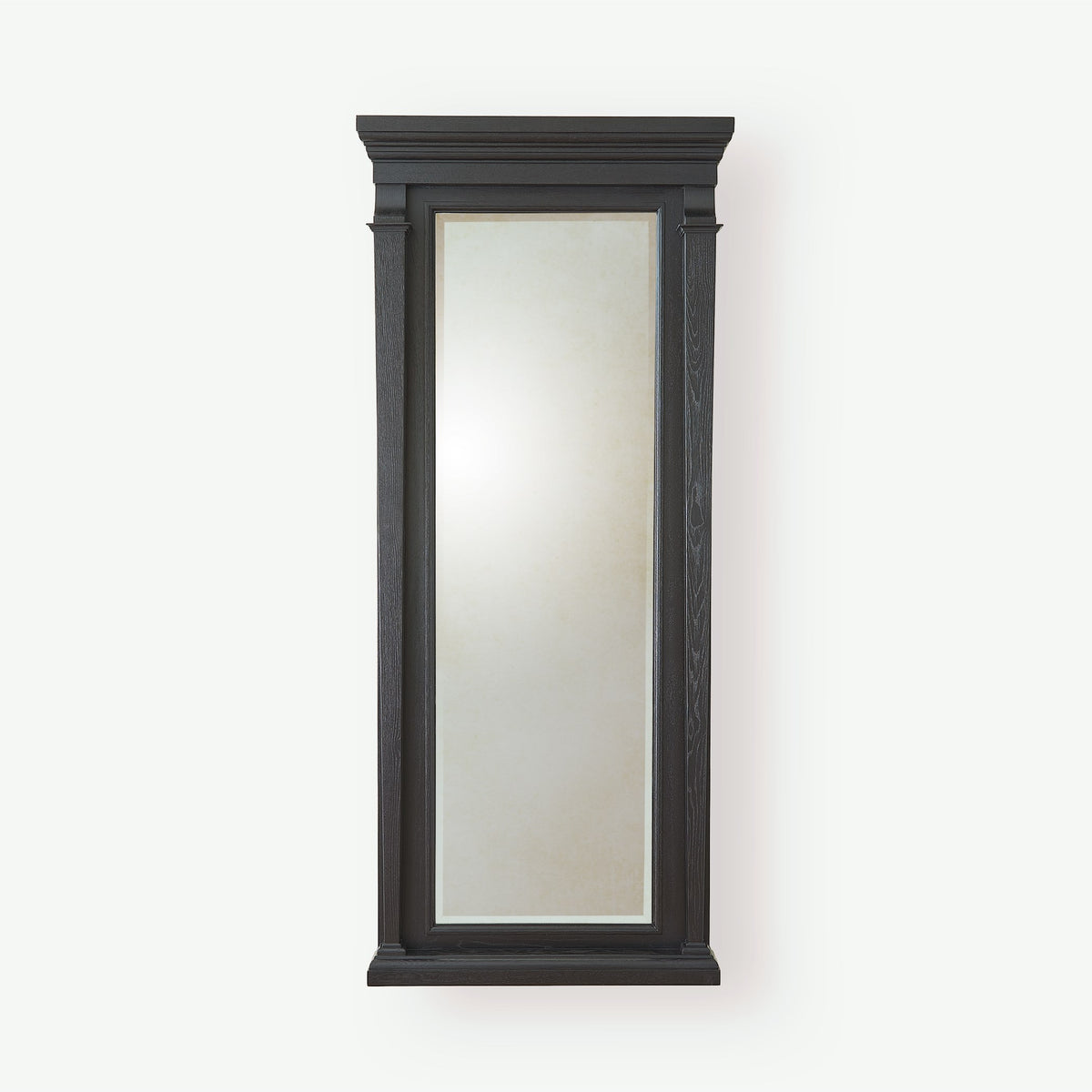 Global Views Josephine Floor Mirror-Blackened Oak