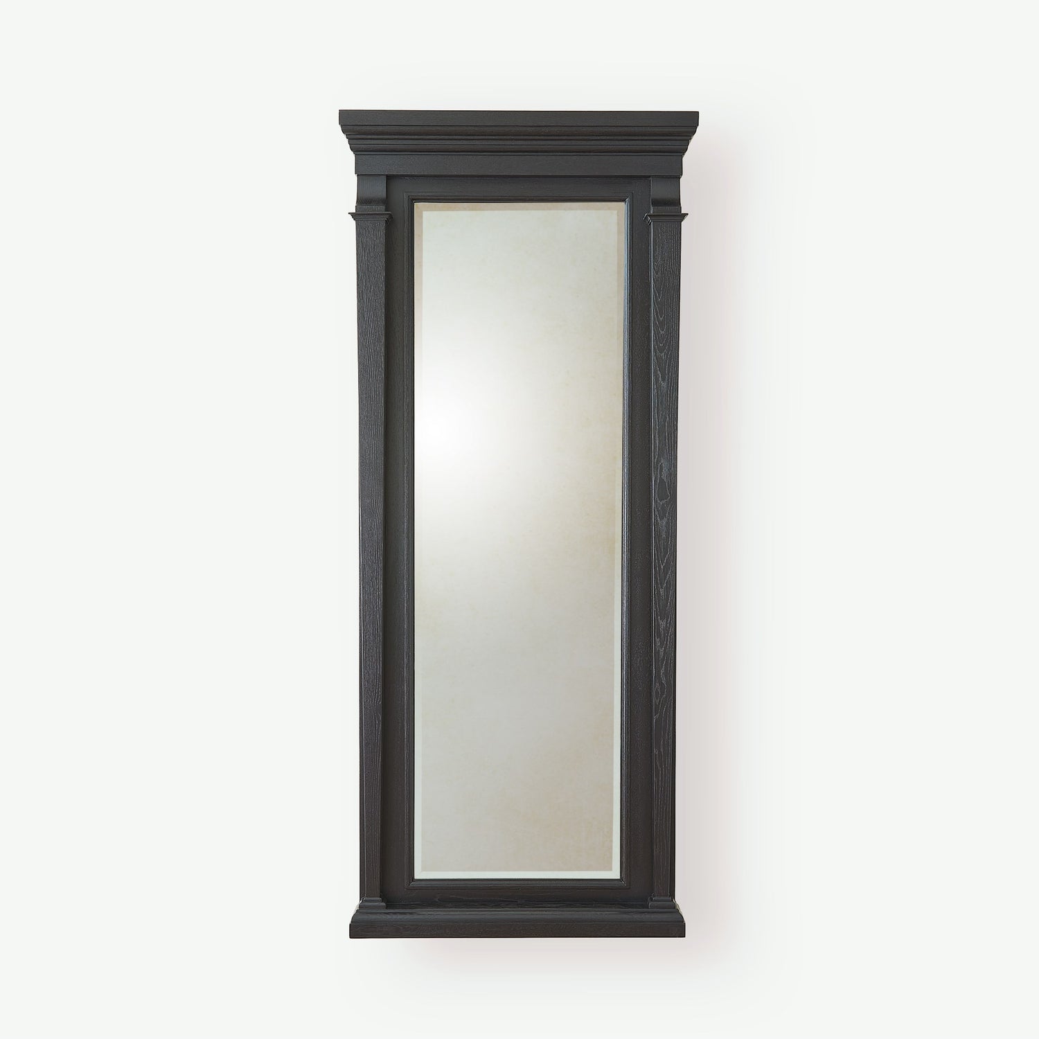 Global Views Josephine Floor Mirror-Blackened Oak
