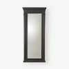 Global Views Josephine Floor Mirror-Blackened Oak