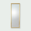 Global Views Bennett Floor Mirror-Brass