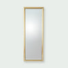 Global Views Bennett Floor Mirror-Brass