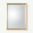 Global Views Bennett Mirror Brass