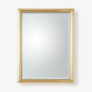 Global Views Bennett Mirror Brass