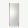 Global Views Reeves Floor Mirror-Brass