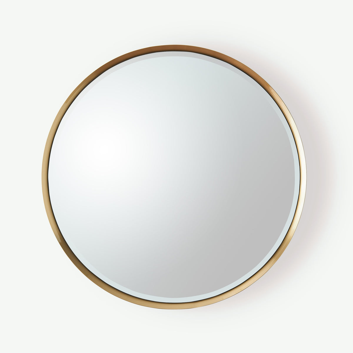 Global Views Hudson Mirror Brass