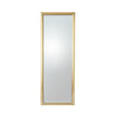 Global Views Bennett Floor Mirror-Brass