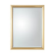 Global Views Bennett Mirror Brass