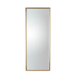 Global Views Reeves Floor Mirror-Brass