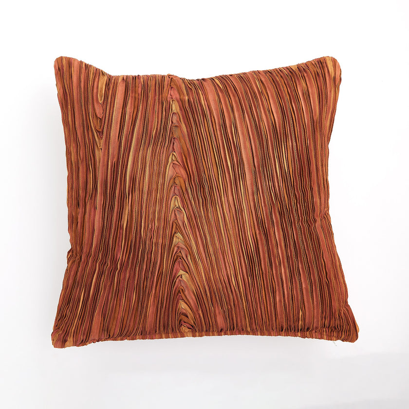 Global Views Ribbon Pillow Rust