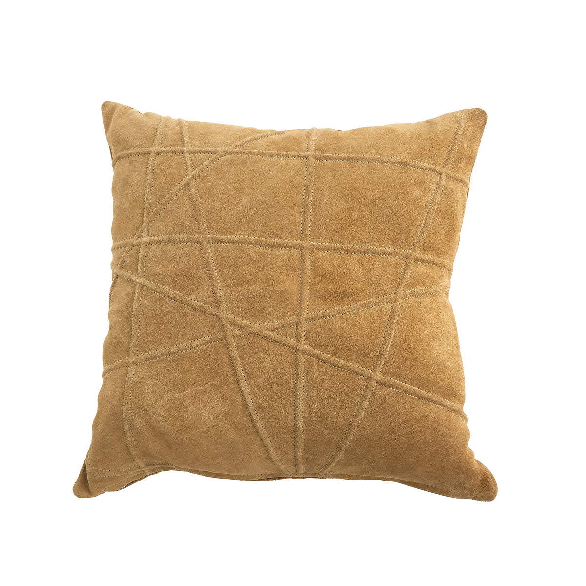 Global Views Crossroads Suede Pillow